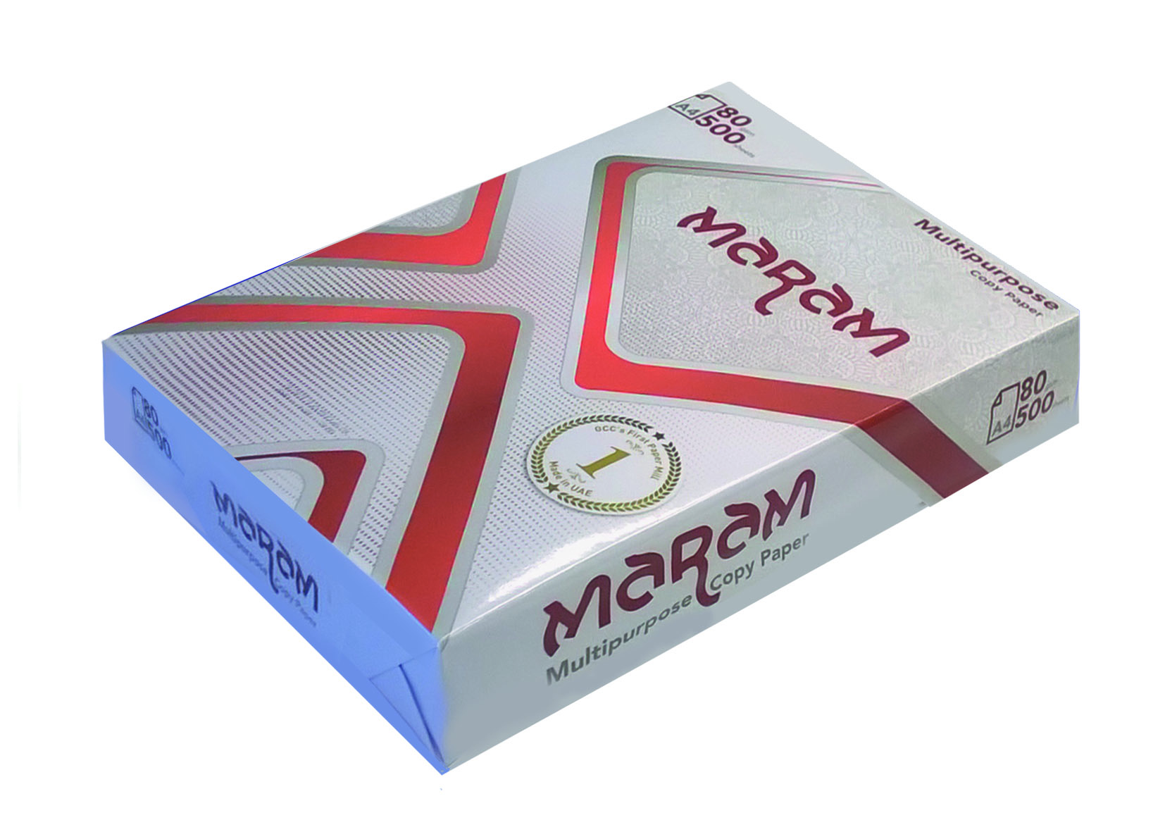 Папір для друку MARAM A4, 80 г/м2, 500 арк., білий